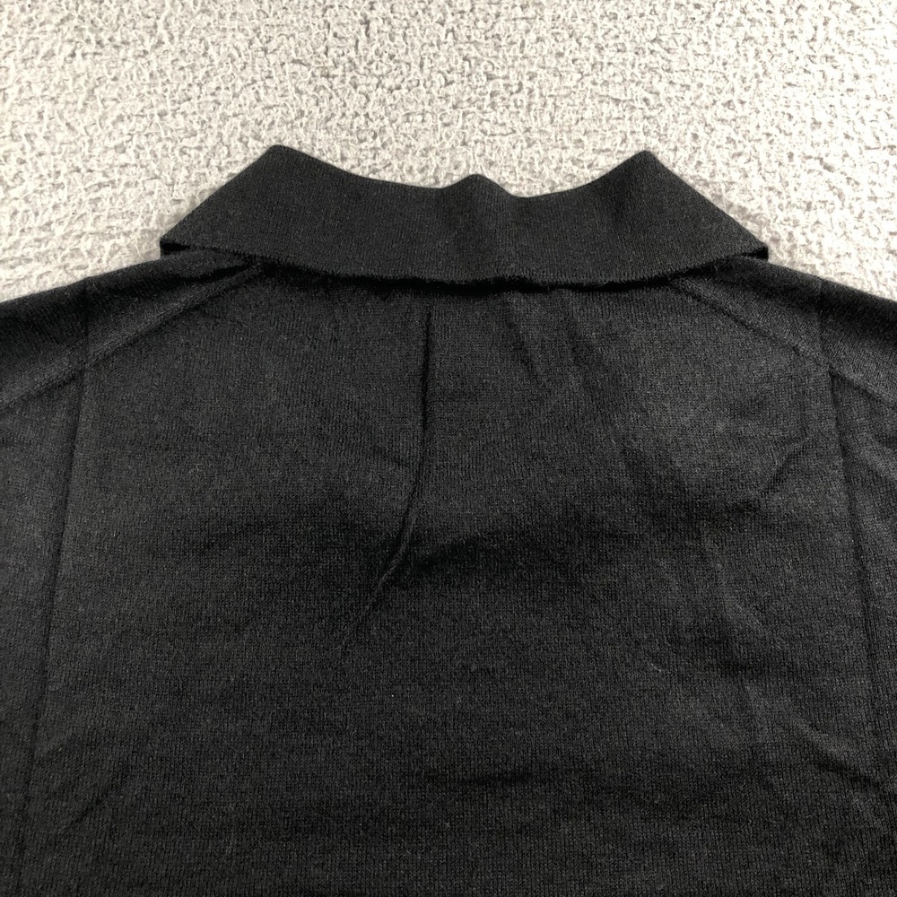 Todd Snyder Shirt Adult Small Black Lightweight Montauk‎ Cashmere Polo - Picture 6 of 11